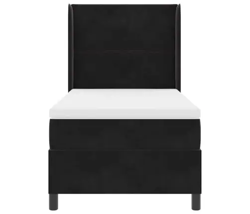 Karbi Vedrumadrats Madratsiga Peaga Must 90 X 200 Cm Samet