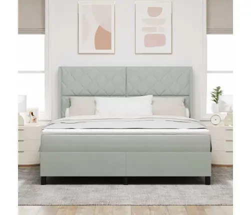 Karbi Vedrumadrats Madratsiga Peaga Helehall 180 X 200 Cm Samet