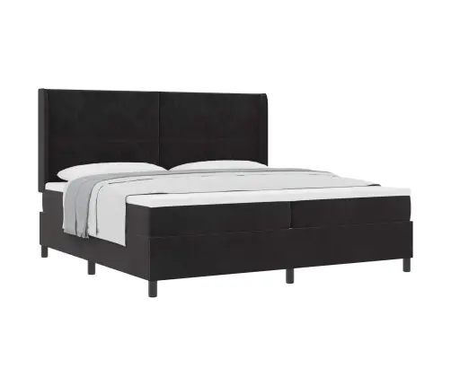 Karbi Vedrumadrats Madratsiga Peaga Must 200 X 200 Cm Samet