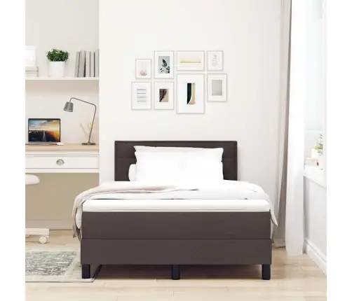 Karbi Vedrumadrats Madratsiga Tume Pruun 120 X 200 Cm Kangas