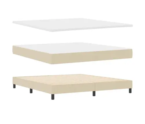 Karbi Vedrumadrats Madratsiga Lediga Cream 180 X 200 Cm Kangas