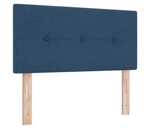 Box Spring Gulta Ar Matraci Un Led Zilo 100X200 Cm Audumu Vidaxl