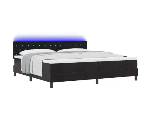 Gultas Rāmis Ar Matraci Un Led Melnā Krāsā 200X200 Cm Samts Vidaxl Gultas Rāmis Ar Matraci Un Led Melnā Krāsā 200X200 Cm Samts Vidaxl