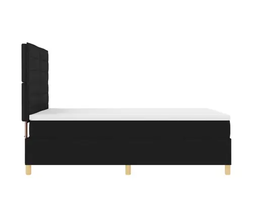 Led Čiužinio Lova Su Čiužiniu Juoda 140 X 190 Cm Audinys