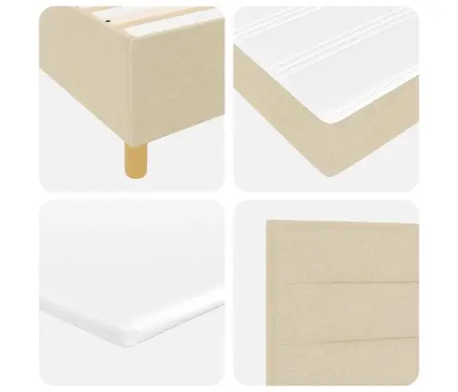 Karbi Vedrumadrats Madratsiga Peaga Cream 140 X 190 Cm Kangas