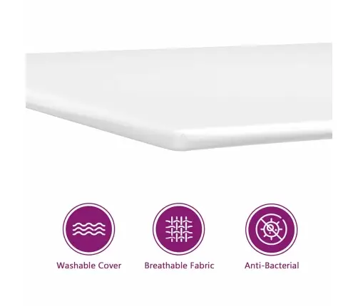 Kiemas Lova Su Čiužiniu Pilka 140 X 200 Cm Audinys