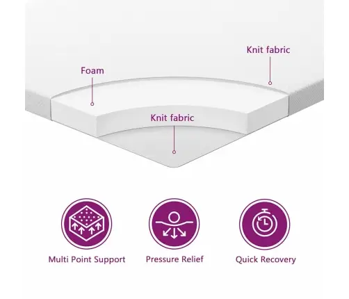 Kastītes Atsperu Gulta Ar Matraci Melna 140 X 200 Cm Audums Vidaxl