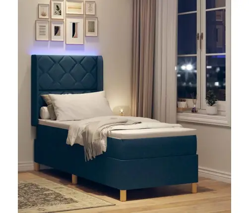 Karbi Vedrumadrats Madratsiga Peaga Sinine 140 X 200 Cm Kangas