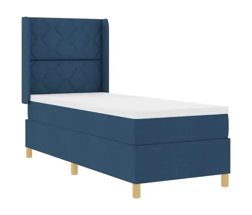 Karbi Vedrumadrats Madratsiga Peaga Sinine 140 X 200 Cm Kangas