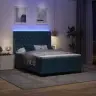 Led Box Spring Gulta Ar Matraci Argyle Zila 160 X 200 Cm Samts Vidaxl