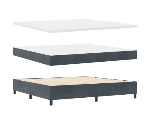 Karbi Vedrumadrats Madratsiga Peaga Tumehall 200 X 200 Cm Samet