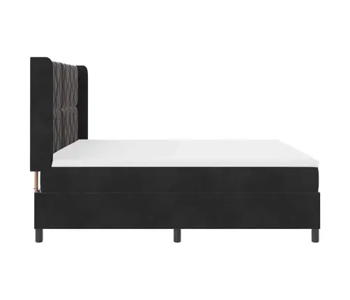 Karbi Vedrumadrats Madratsiga Lediga Must 200 X 200 Cm Samet