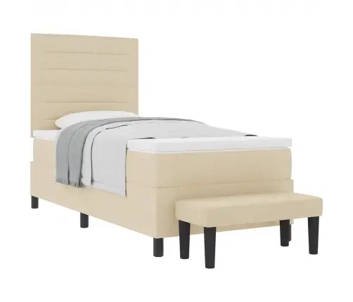 Karbi Vedrumadrats Madratsiga Peaga Cream 90 X 190 Cm Kangas