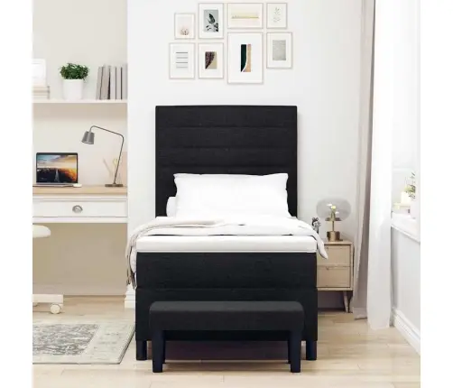 Karbi Vedrumadrats Madratsiga Peaga Must 90 X 200 Cm Kangas