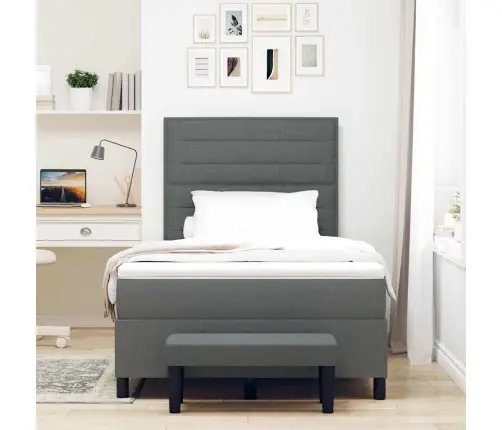 Karbi Vedrumadrats Madratsiga Tumehall 120 X 190 Cm Kangas