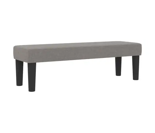 Kastītes Atsperu Gulta Pelēkbrūna 120 X 200 Cm Audums Vidaxl