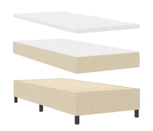 Karbi Vedrumadrats Madratsiga Peaga Cream 80 X 200 Cm Kangas