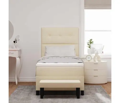 Karbi Vedrumadrats Madratsiga Peaga Cream 90 X 190 Cm Kangas