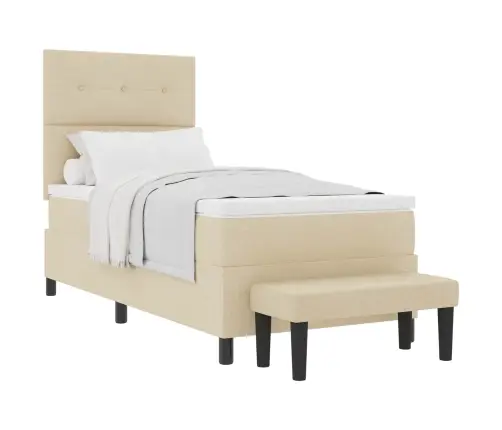 Karbi Vedrumadrats Madratsiga Peaga Cream 90 X 190 Cm Kangas