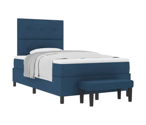 Karbi Vedrumadrats Madratsiga Peaga Sinine 120 X 200 Cm Kangas