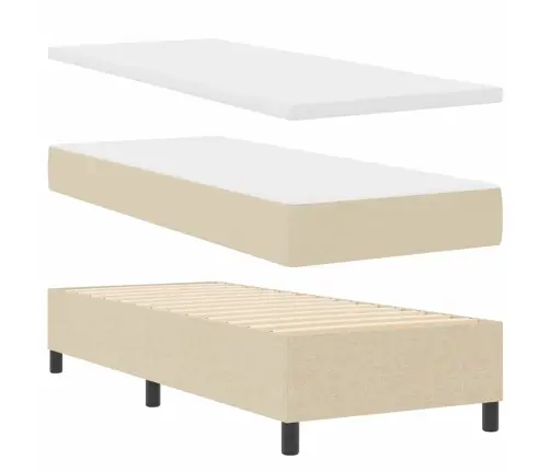 Karbi Vedrumadrats Madratsiga Peaga Cream 80 X 200 Cm Kangas