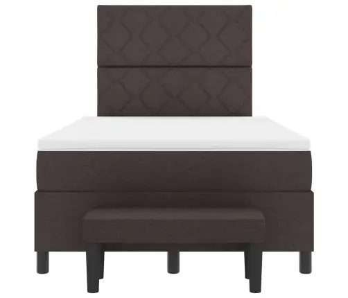 Karbi Vedrumadrats Madratsiga Tume Pruun 120 X 200 Cm Kangas