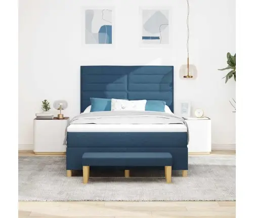 Karbi Vedrumadrats Madratsiga Peaga Sinine 140 X 200 Cm Kangas