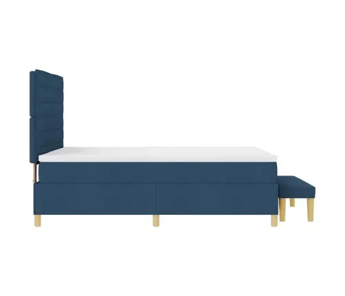 Karbi Vedrumadrats Madratsiga Peaga Sinine 140 X 200 Cm Kangas