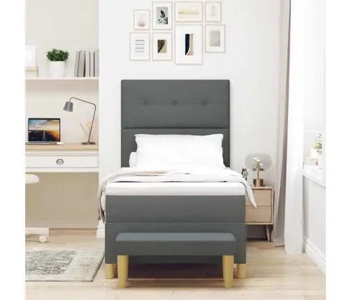 Karbi Vedrumadrats Madratsiga Peaga Tumehall 90 X 200 Cm Kangas