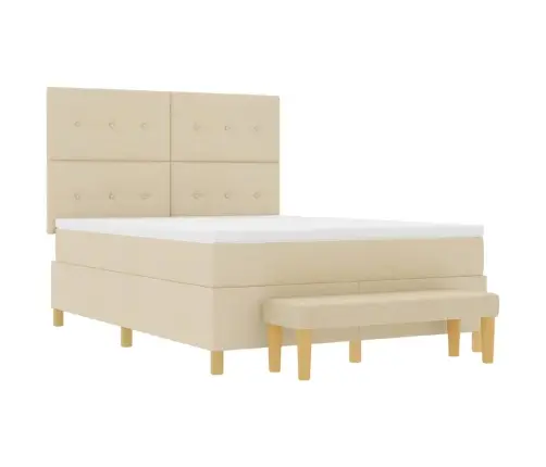 Karbi Vedrumadrats Madratsiga Peaga Cream 140 X 190 Cm Kangas