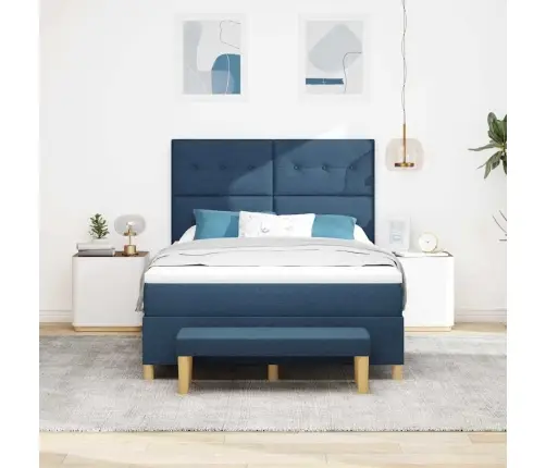 Karbi Vedrumadrats Madratsiga Peaga Sinine 140 X 190 Cm Kangas