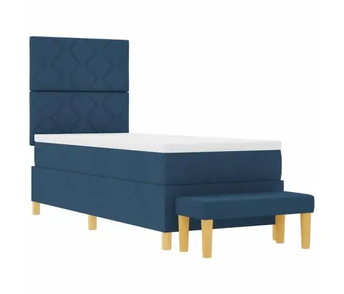 Karbi Vedrumadrats Madratsiga Peaga Sinine 80 X 200 Cm Kangas