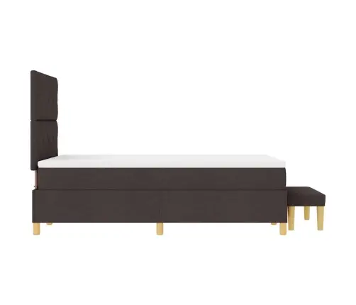 Karbi Vedrumadrats Madratsiga Tumepruun 120 X 200 Cm Kangas