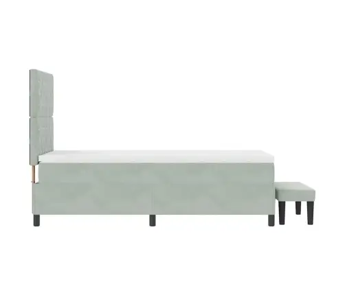 Karbi Vedrumadrats Madratsiga Peaga Helehall 90 X 190 Cm Samet