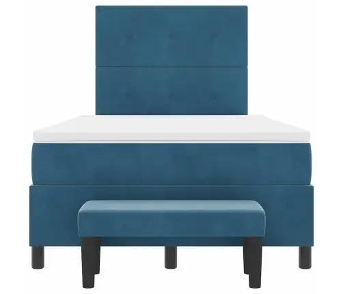 Karbi Vedrumadrats Madratsiga Tumesinine 120 X 200 Cm Samet