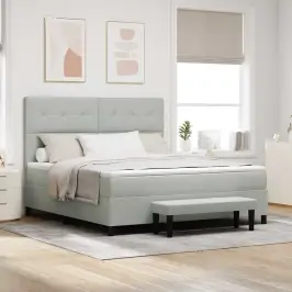 Karbi Vedrumadrats Madratsiga Peaga Helehall 180 X 200 Cm Samet Karbi Vedrumadrats Madratsiga Peaga Helehall 180 X 200 Cm Samet