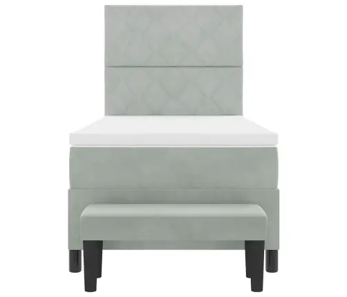 Karbi Vedrumadrats Madratsiga Peaga Helehall 90 X 190 Cm Samet