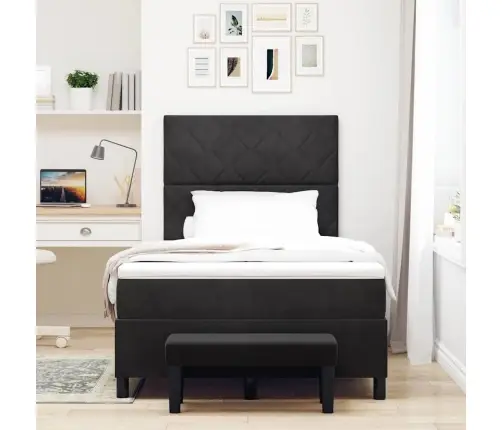 Karbi Vedrumadrats Madratsiga Peaga Must 120 X 190 Cm Samet