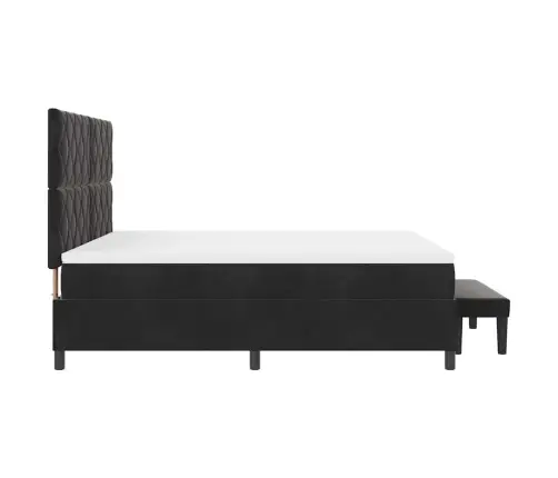 Karbi Vedrumadrats Madratsiga Peaga Must 180 X 200 Cm Samet