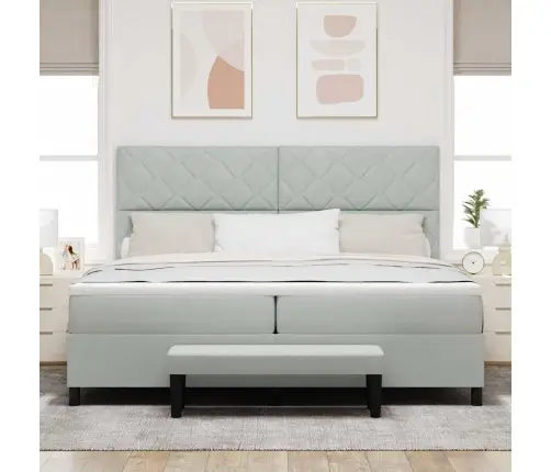 Karbi Vedrumadrats Madratsiga Peaga Helehall 200 X 200 Cm Samet