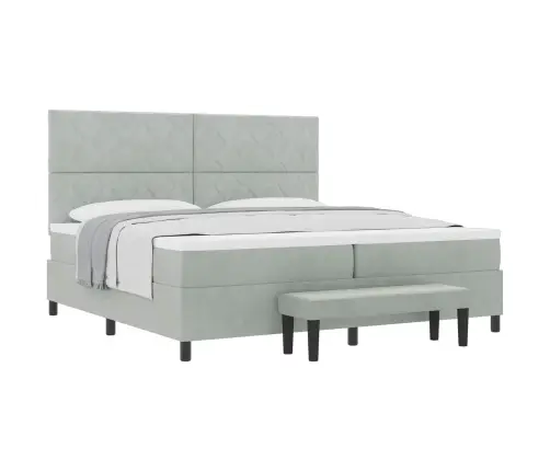 Karbi Vedrumadrats Madratsiga Peaga Helehall 200 X 200 Cm Samet