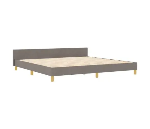 Lovos Rėmas Su Galvūgalio Taupe 200 X 200 Cm Audinys