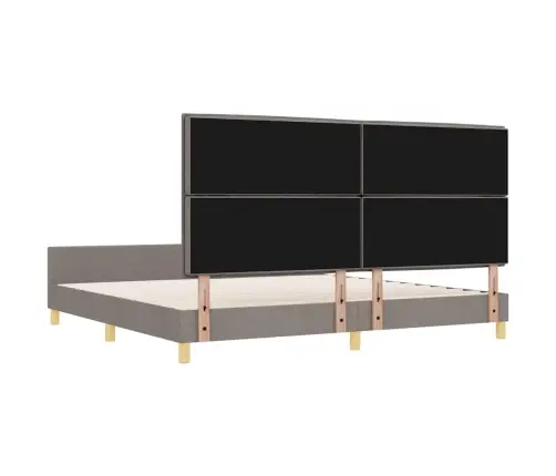 Lovos Rėmas Su Galvūgalio Taupe 200 X 200 Cm Audinys