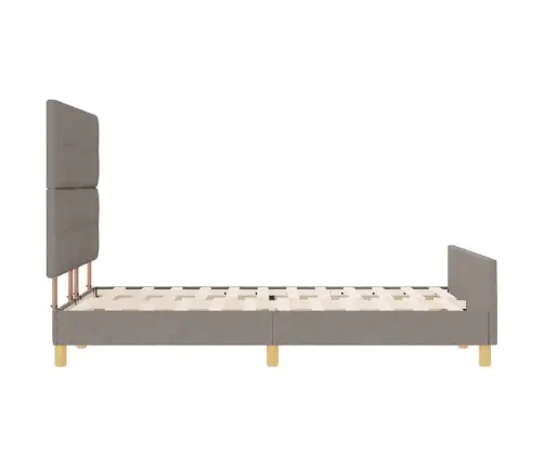 Lovos Rėmas Su Galvūgalio Taupe 140 X 200 Cm Audinys