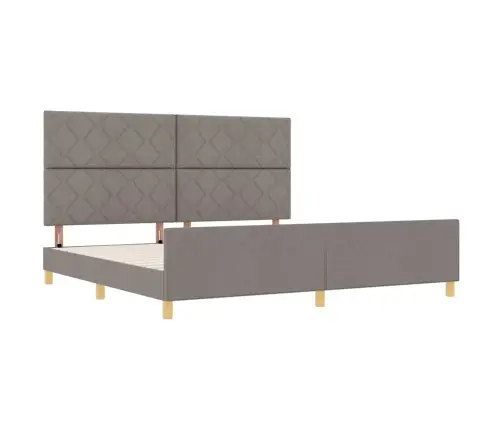 Lovos Rėmas Su Galvūgalio Taupe 200 X 200 Cm Audinys