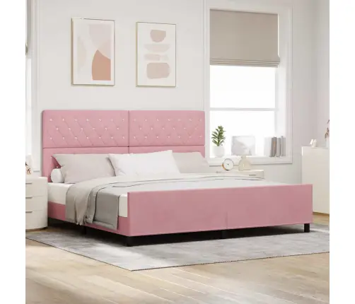 Karbi Vedrumadrats Peaga Roosa 200 X 200 Cm Samet