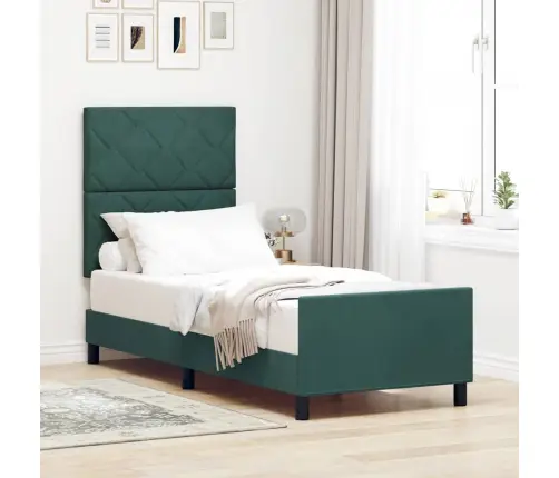 Karbi Vedrumadrats Peaga Tume Rohelise 80 X 200 Cm Samet