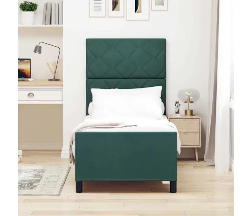 Karbi Vedrumadrats Peaga Tume Rohelise 80 X 200 Cm Samet