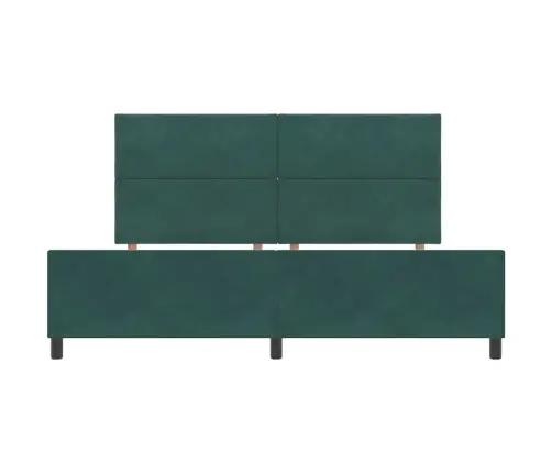 Karbi Vedrumadrats Peaga Tume Rohelise 200 X 200 Cm Samet