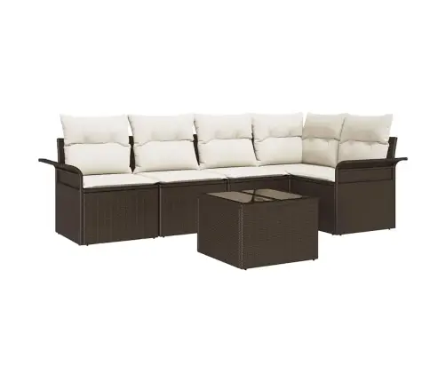 5 Gabalu Dārza Dīvānu Komplekts Ar Spilveniem Pelēks Poli Rotangpalma Vidaxl